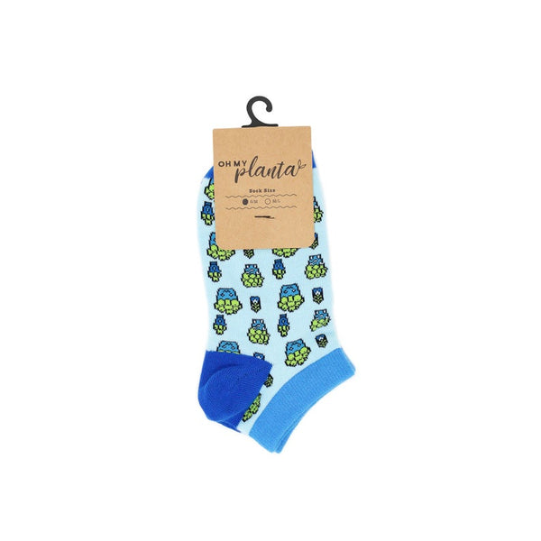 OH MY... Pilea Peperomioides Socks in Ankle Cut